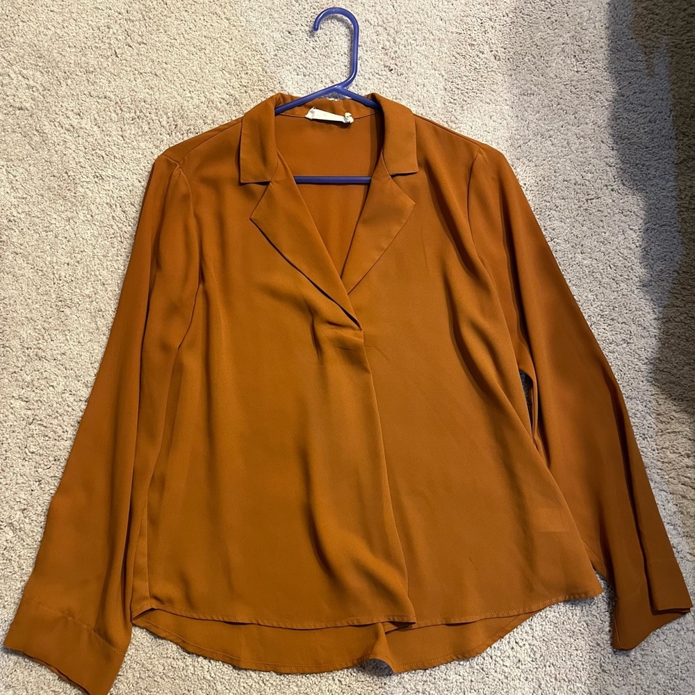 V neck blouse